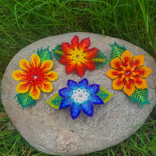 Load image into Gallery viewer, Wixrarika (Huichol) Beaded Hair Clip Barettes