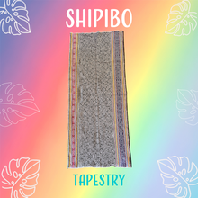 Load image into Gallery viewer, Shipibo Tapestry Extra Large Skirt White Lightning
