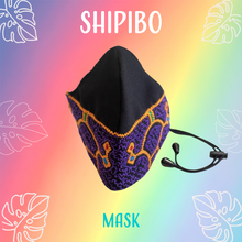 Load image into Gallery viewer, Shipibo Sacred Kene Face Mask
