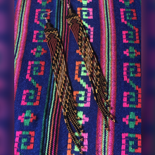 Load image into Gallery viewer, Yawanawa Golden Jiboia Earrings