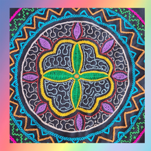 Load image into Gallery viewer, Shipibo Embroidered Sacred Tote Bag - Kene Rao