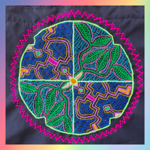 Load image into Gallery viewer, Shipibo Embroidered Sacred Tote Bag - Elements