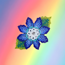 Load image into Gallery viewer, Wixrarika (Huichol) Beaded Hair Clip Barettes