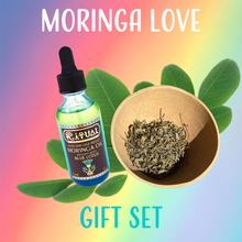 Load image into Gallery viewer, Moringa Love Gift Set - Faceoil &amp; Tea
