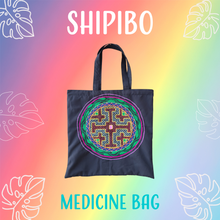 Load image into Gallery viewer, Shipibo Embroidered Sacred Tote Bag - Shaman's Vision