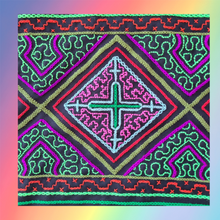 Load image into Gallery viewer, Shipibo Embroidered Sacred Tote Bag - Jungle Dance