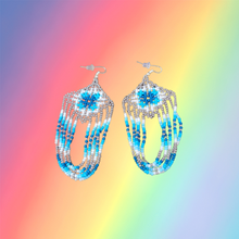 Load image into Gallery viewer, Wixrarika (Huichol) Water Woman Earrings
