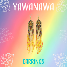 Load image into Gallery viewer, Yawanawa Golden Light Earrings