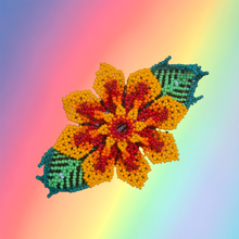 Load image into Gallery viewer, Wixrarika (Huichol) Beaded Hair Clip Barettes