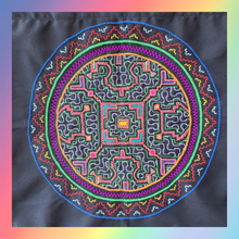 Load image into Gallery viewer, Shipibo Embroidered Sacred Tote Bag - Shaman's Vision