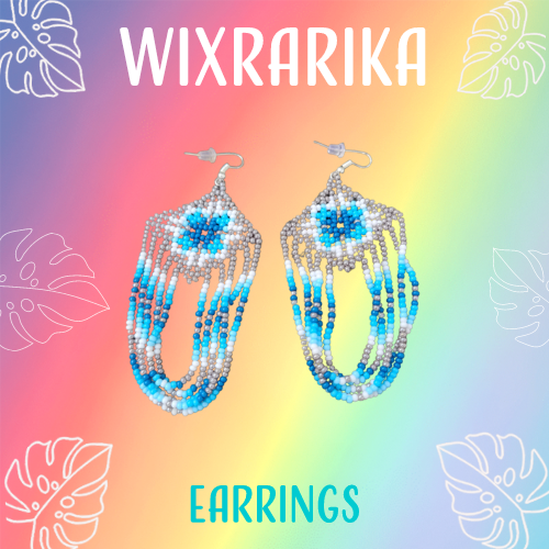 Wixrarika (Huichol) Water Woman Earrings