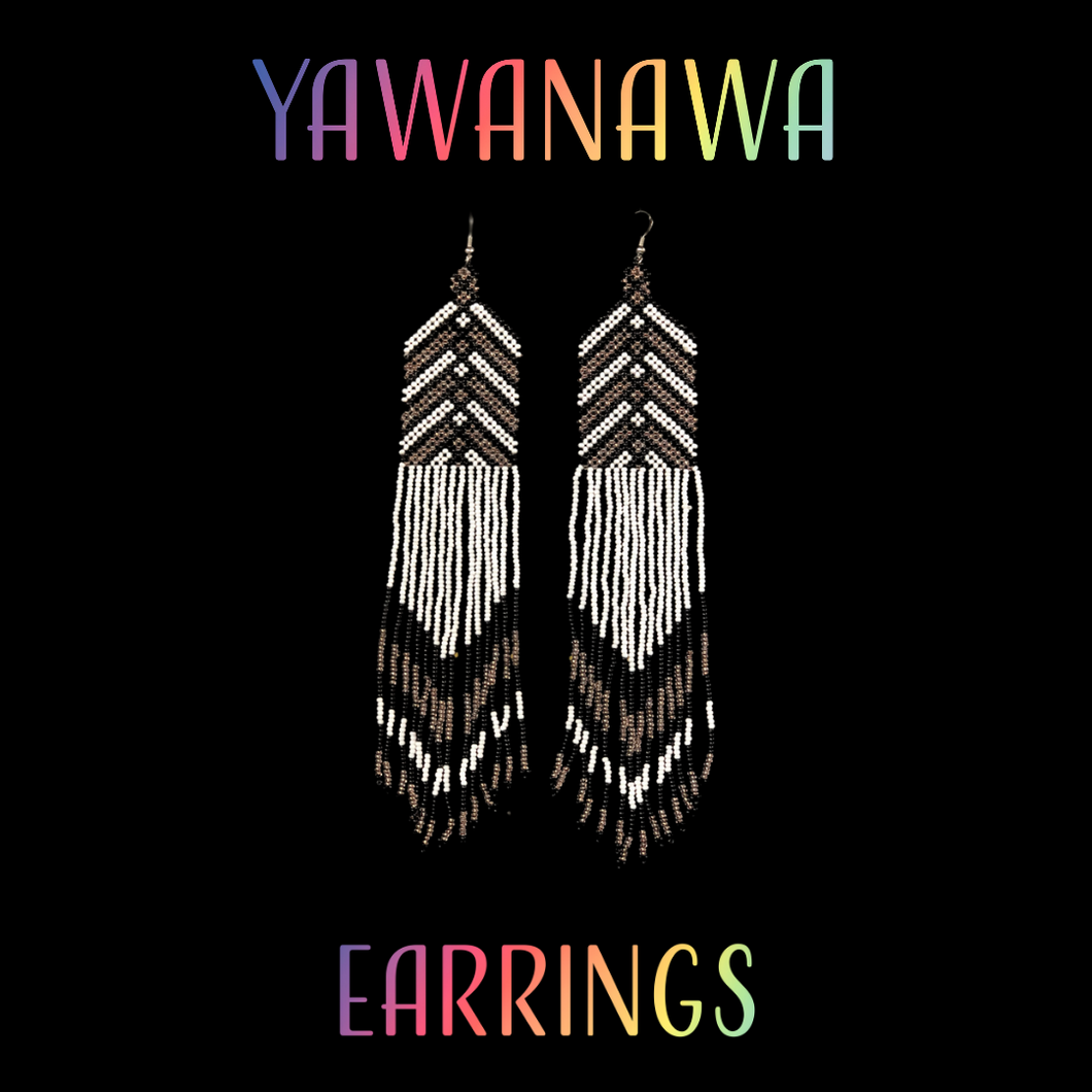 Yawanawa Golden Light Earrings