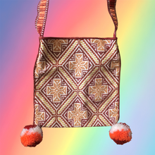 Load image into Gallery viewer, Wixrarika (Huichol) Sacred Bag - Pom Poms