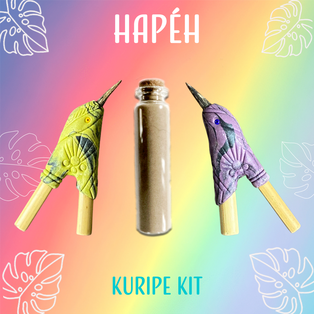 Rainbow Birds Hapéh and Kuripe Kit