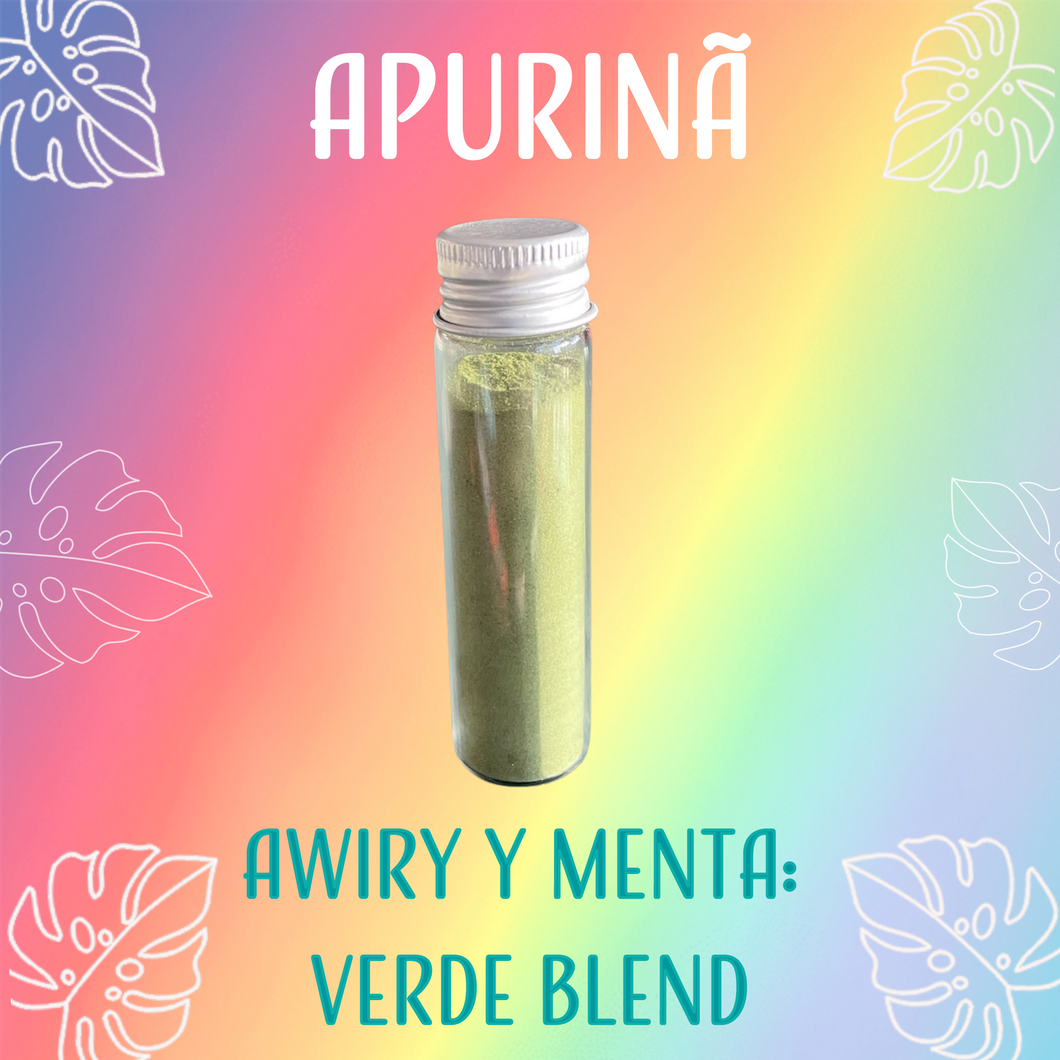 Apurinã Awiry & Menta: Green Blend