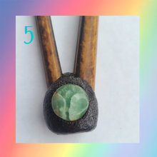 Load image into Gallery viewer, Hapéh and Kuripe Kit Bamboo Brazilian Green Ocean Crystal Collection
