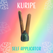 Load image into Gallery viewer, Hapéh and Kuripe Kit Bamboo Brazilian Green Ocean Crystal Collection
