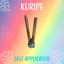 Load image into Gallery viewer, Hapéh and Kuripe Kit Bamboo Brazilian Green Ocean Crystal Collection
