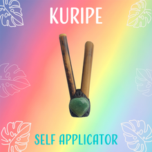 Load image into Gallery viewer, Hapéh and Kuripe Kit Bamboo Brazilian Green Ocean Crystal Collection
