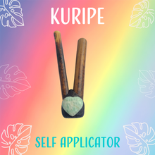 Load image into Gallery viewer, Hapéh and Kuripe Kit Bamboo Brazilian Green Ocean Crystal Collection
