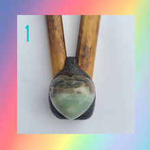 Load image into Gallery viewer, Hapéh and Kuripe Kit Bamboo Brazilian Green Ocean Crystal Collection
