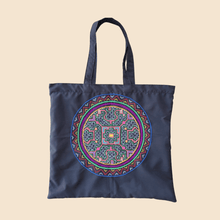 Load image into Gallery viewer, Shipibo Embroidered Sacred Tote Bag - Shaman's Vision
