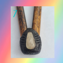 Load image into Gallery viewer, Hapéh and Kuripe Kit Bamboo Brazilian Quartz &amp; Citrine Collection

