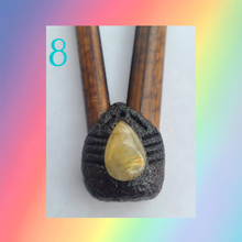 Load image into Gallery viewer, Hapéh and Kuripe Kit Bamboo Brazilian Quartz &amp; Citrine Collection
