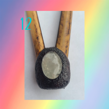 Load image into Gallery viewer, Hapéh and Kuripe Kit Bamboo Brazilian Quartz &amp; Citrine Collection
