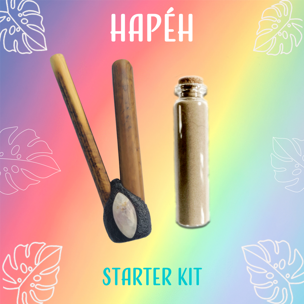 Hapéh and Kuripe Kit Bamboo Brazilian Quartz & Citrine Collection
