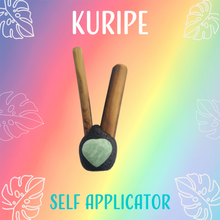 Load image into Gallery viewer, Hapéh and Kuripe Kit Bamboo Brazilian Green Ocean Crystal Collection
