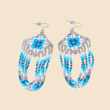 Load image into Gallery viewer, Wixrarika (Huichol) Water Woman Earrings
