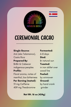 Load image into Gallery viewer, Costa Rican (BriBri) Ceremonial Cacao
