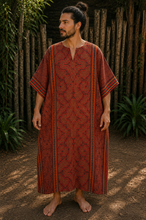 Load image into Gallery viewer, Shipibo Unisex Cushma — Tierra
