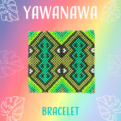 Yawanawa Sacred Serpent Protection Bracelet Cuff