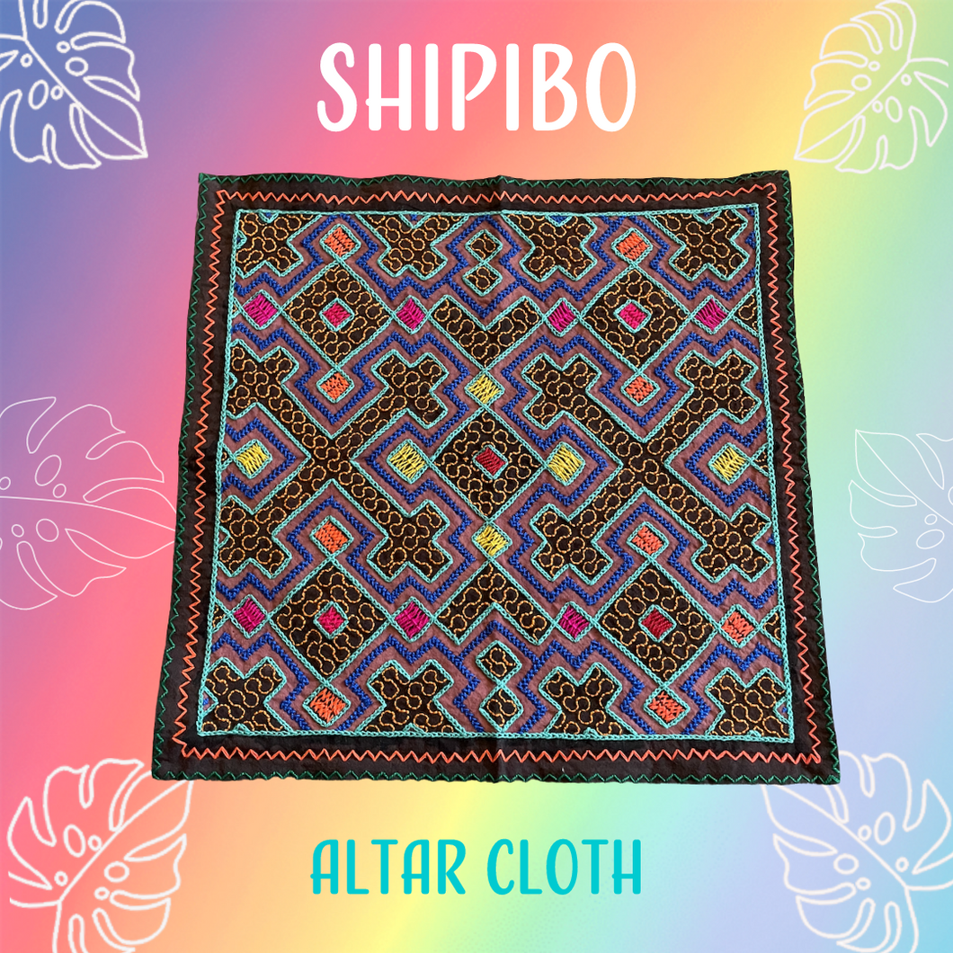 Shipibo Altar Cloth Kene Rao