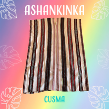 Load image into Gallery viewer, Ashaninka Men&#39;s Cushma (Ceremonial Robe) Red &amp; Black Stripe
