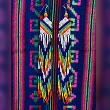 Load image into Gallery viewer, Yawanawa Rainbow Bridge Earrings Mini
