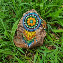 Load image into Gallery viewer, Wixrarika (Huichol) Peyote Sacred Protection Pouch
