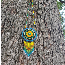 Load image into Gallery viewer, Wixrarika (Huichol) Peyote Sacred Protection Pouch
