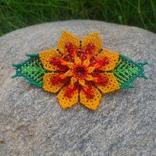 Load image into Gallery viewer, Wixrarika (Huichol) Beaded Hair Clip Barettes
