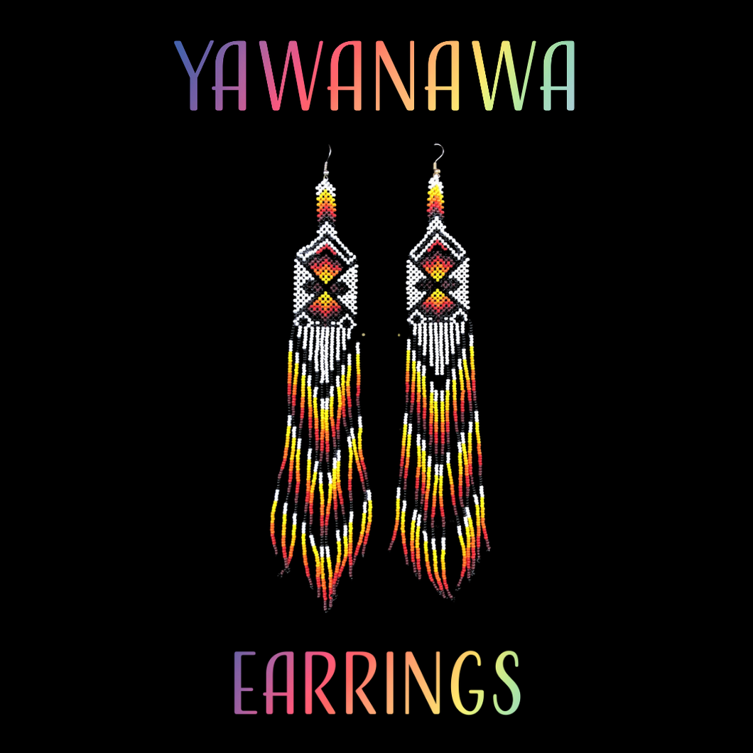 Yawanawa Sacred Fire Earrings
