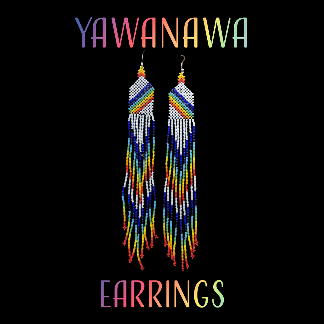 Yawanawa Rainbow Warrior Earrings